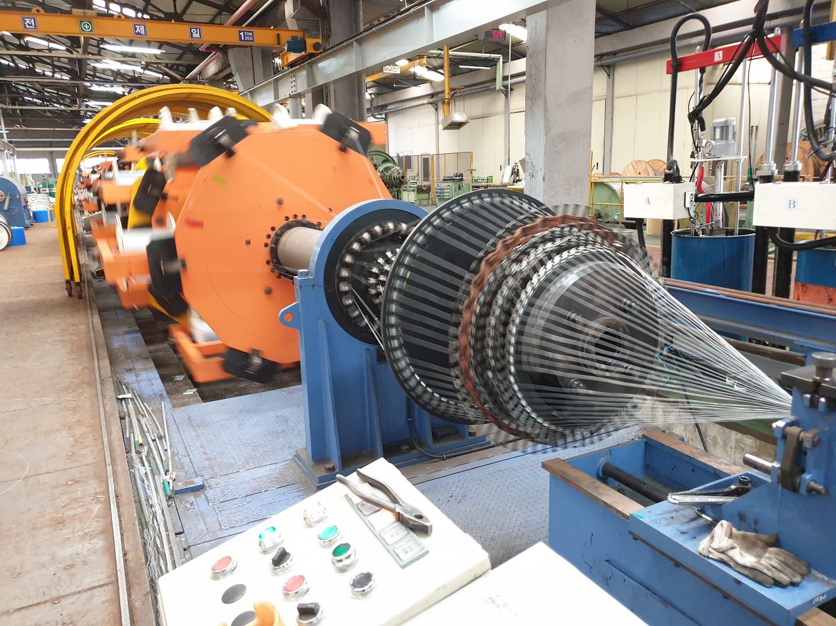 Steel Wire Armoring Line